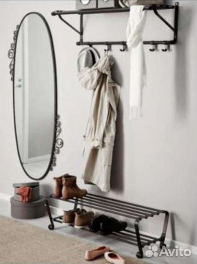 Вешалка и подставка для обуви IKEA портис