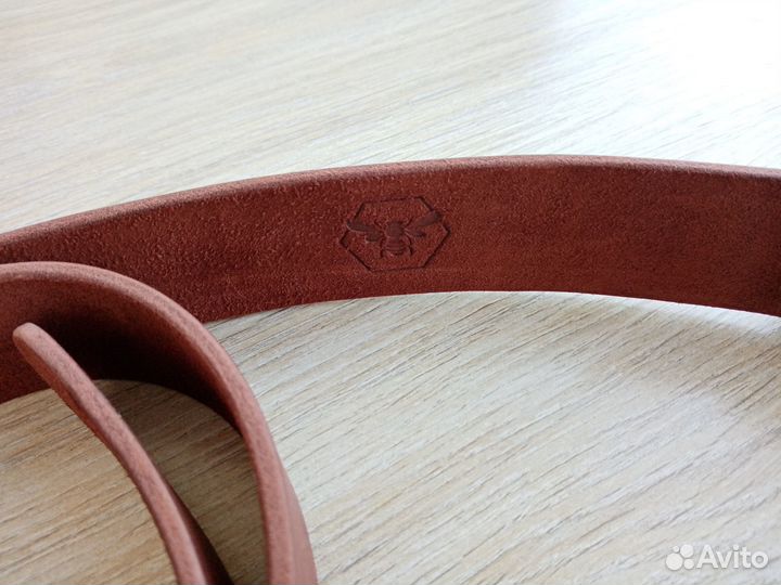 Ремень кожаный ручная работа