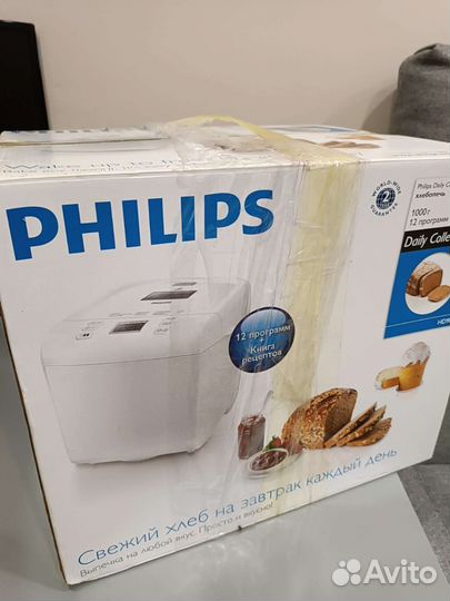 Хлебопечка philips