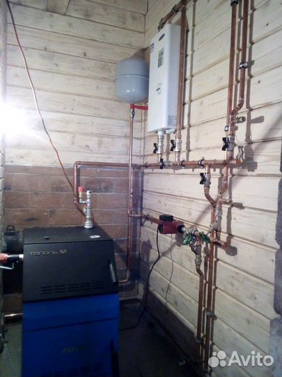 Сантехнические работы (Отопление Водопровод Все Во