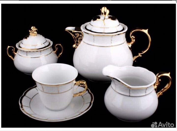 Сервиз чайный Thun Менуэт Чехословакия