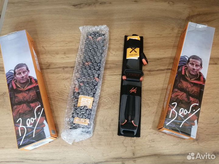 Походный нож Gerber, набор для выживания. Новый