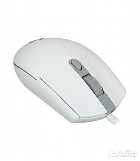 Игровая проводная мышь Logitech G102 LightSync, бе