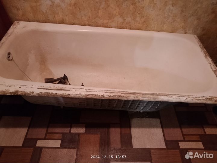 Ванна чугунная 150 70 бу