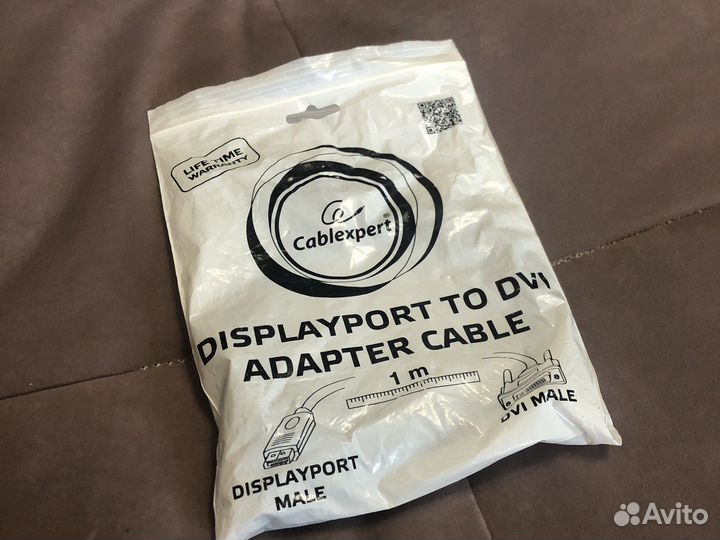 Кабель displayport to dvi
