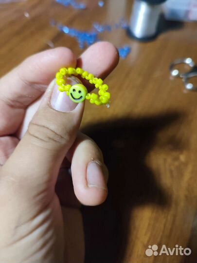 Кольца из бисера