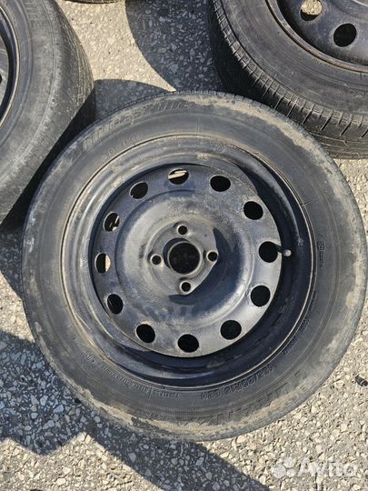 Летние колеса r15 4 100 195 60