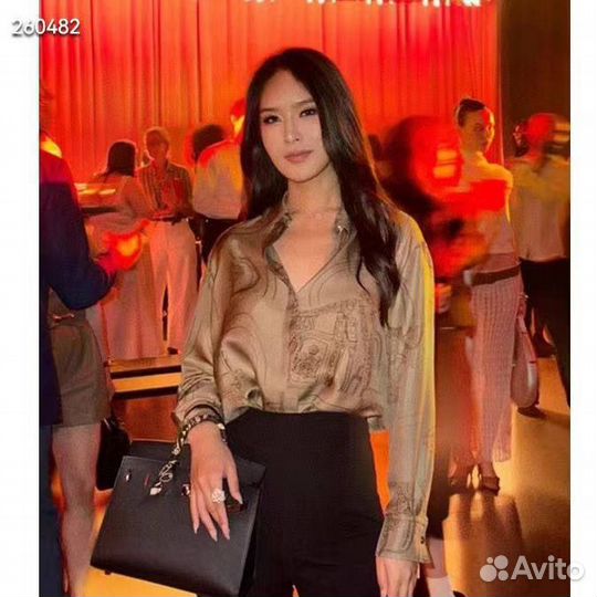 Рубашки женские hermes