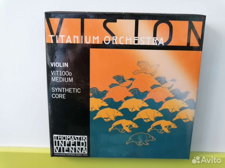 Струны для скрипки Thomastik Vision Titanium Orch