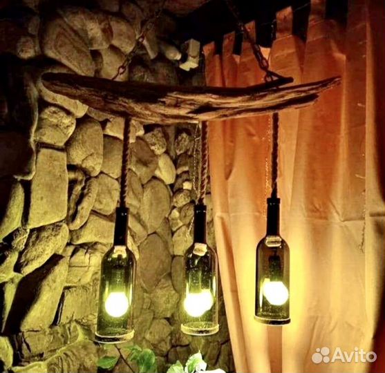 Дрифтвуд люстра