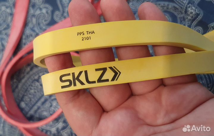 Резинки sklz(ленты, эспандеры)круговые для фитнеса