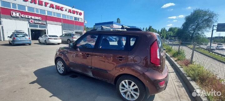 Багажник на рейлинги для Kia Soul Люкс Элегант