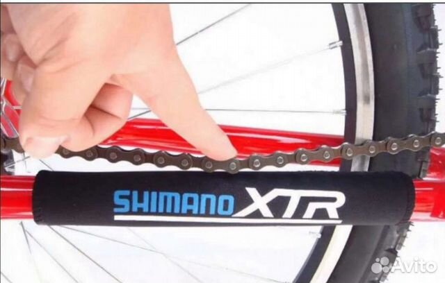 Защита пера рамы велосипеда от цепи под shimano, Новое купить в Санкт ...
