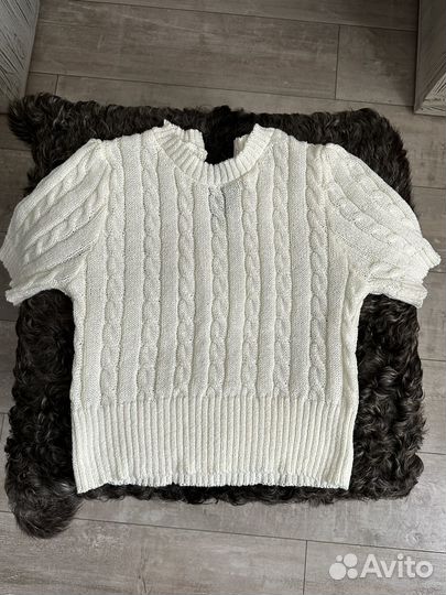 Вязаный топ