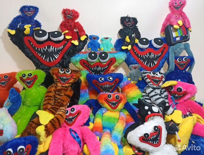 Мягкая игрушка хаги ваги 20см 40см 100см