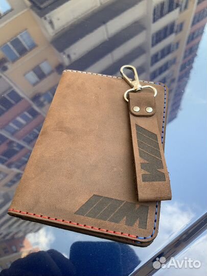 Обложка для автодокументов паспорта BMW M бмв