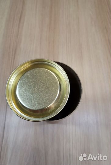 Картонные тубусы с металлической крышкой новые