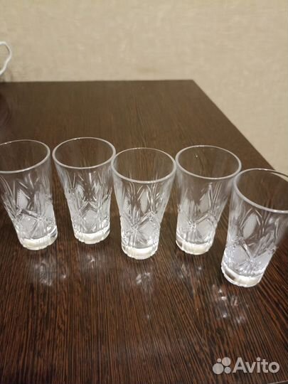 Хрустальные рюмки СССР