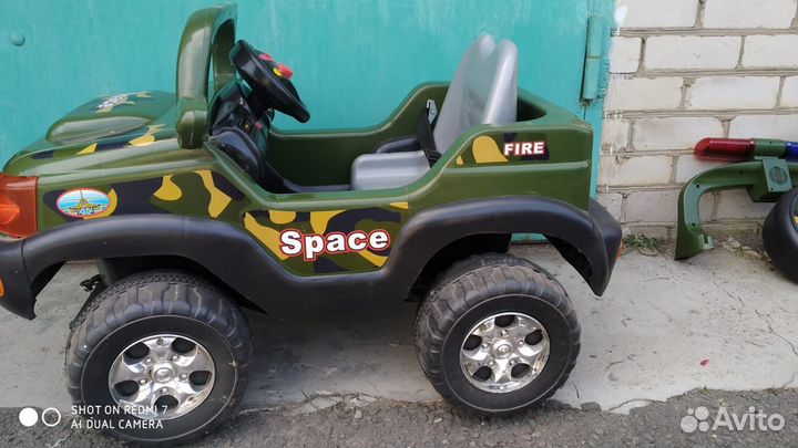 Детский электромобиль джип