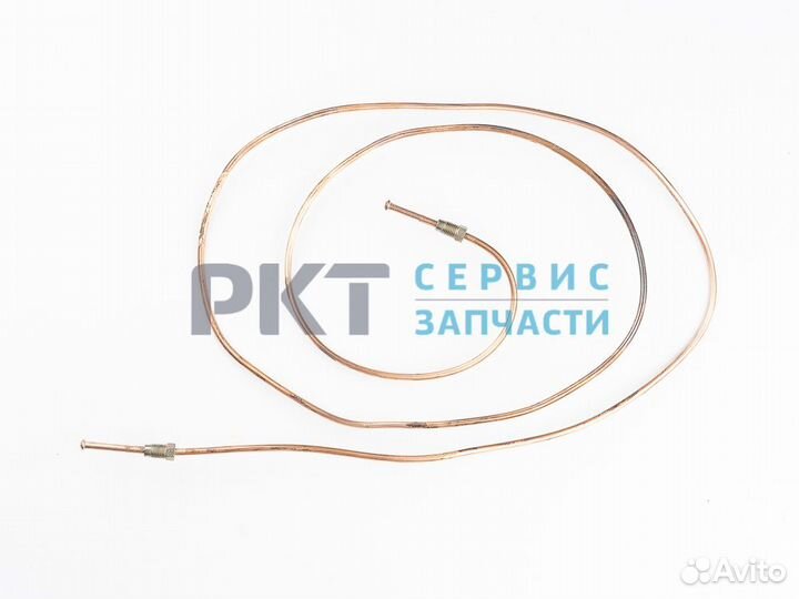 Трубка тормозная медная 213см от переднего тройник