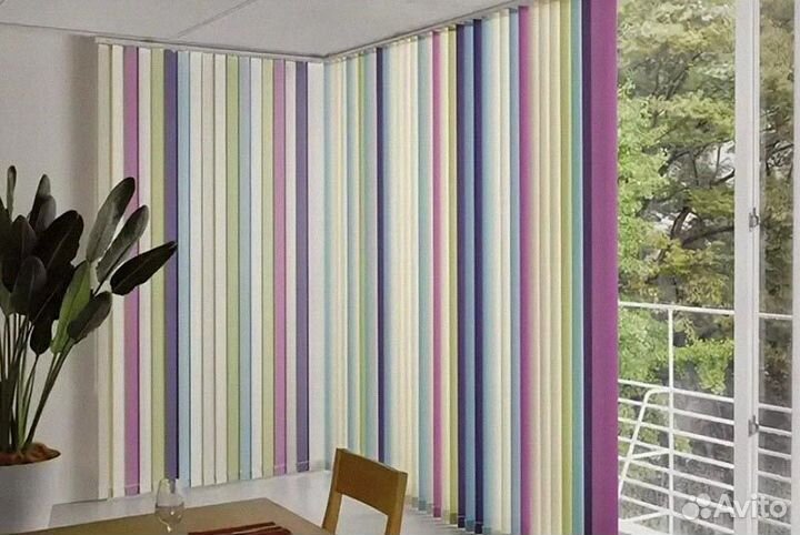 Жалюзи (рулонные, вертикальные, горизонтальные)