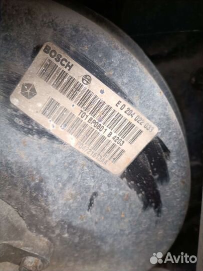 Вакуумный усилитель тормозов Додж Караван 4