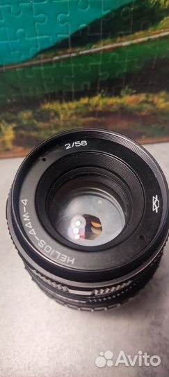 Объектив helios-44M-4