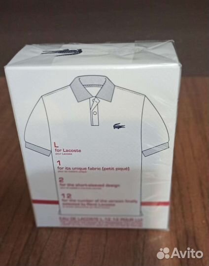 Мужской парфюм Lacoste Оригинал