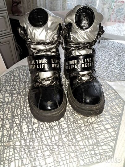 Ботинки демисезонные для девочки 34