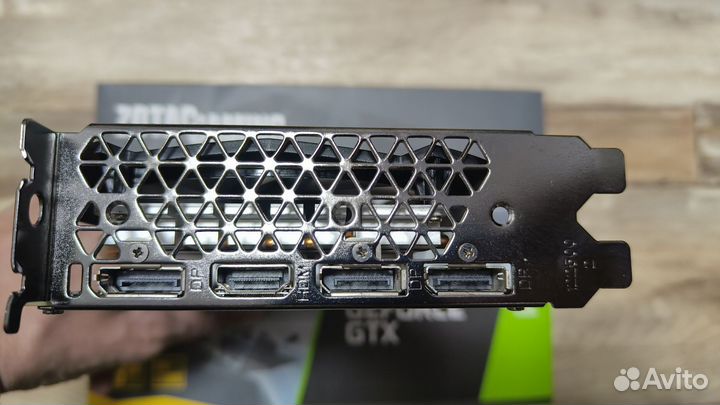 Видеокарта gtx 1660 Zotac