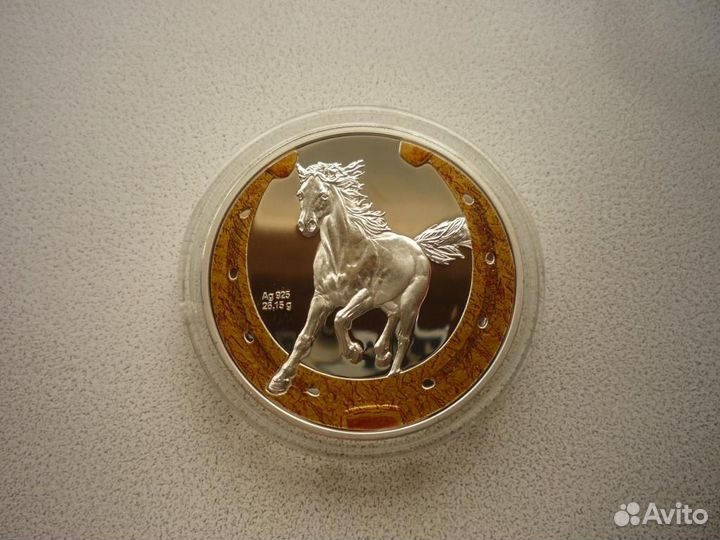 1 доллар Ниэу. Год лошади.