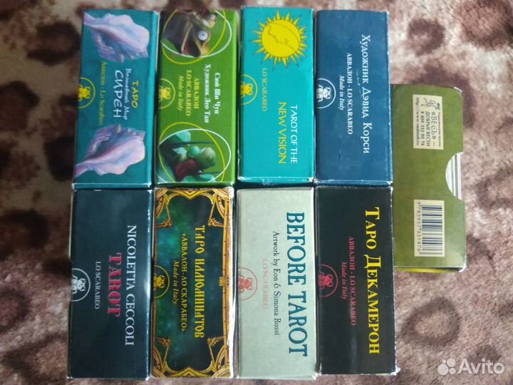 Карты Таро ориг. Мир Сирен, Таинственного лес и др