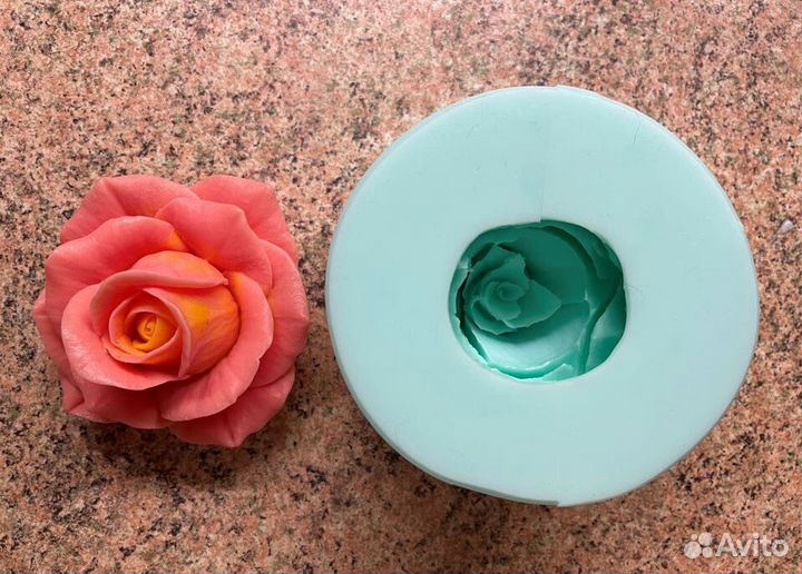 Силиконовая форма Роза Sun City для купола