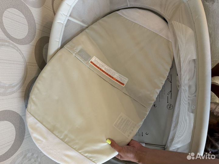 Колыбель 4moms MamaRoo sleep + корзина