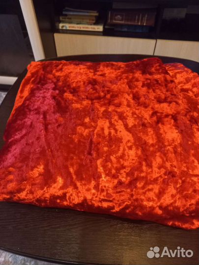 Отрез ткани,плюш, на х/б основе