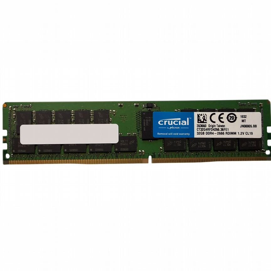[CT32G4RFD4266.36FE1] Оперативная Память Crucial Ct32g4rfd4266.36fe1