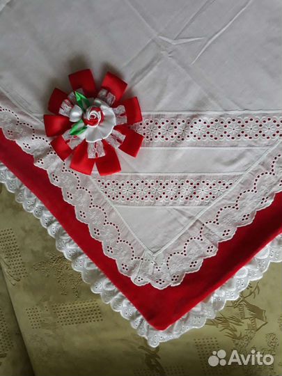 Одеяло-конверт на выписку с бантом