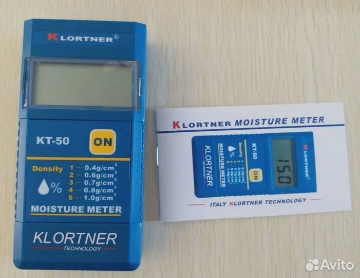 Индукционный Влагомер древесины Klortner KT50