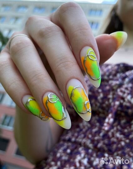 Маникюр педикюр наращивание