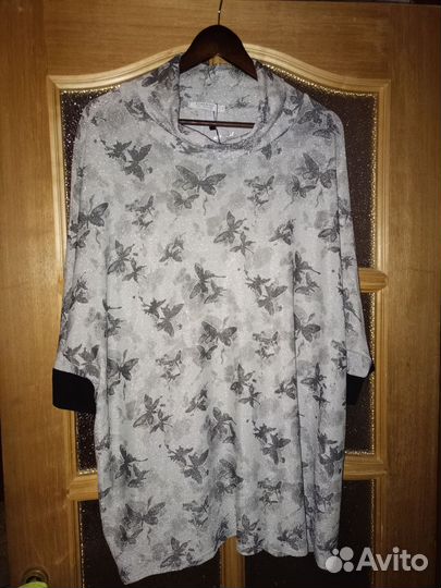 Блуза большого размера новая