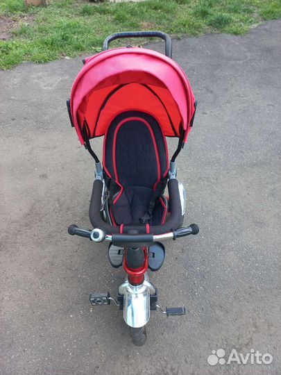 Детский велосипед с ручкой бу