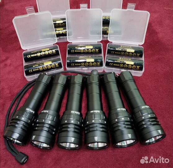 Фонарь для подводной охоты дайвинга Sofirn SD 05