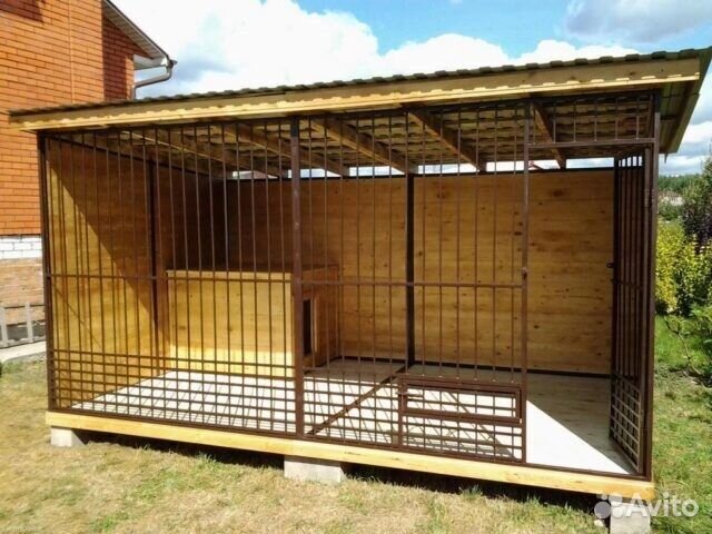 Изготовление вольеров для собак