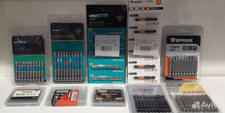 Биты для шуруповерта