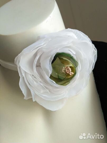 Чокер цветок ручной работы