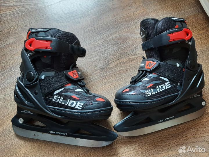 Коньки Nordway детские раздвижные 26 31