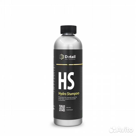 Гидрофобный шампунь Detail Hydro ShampooHS 500мл