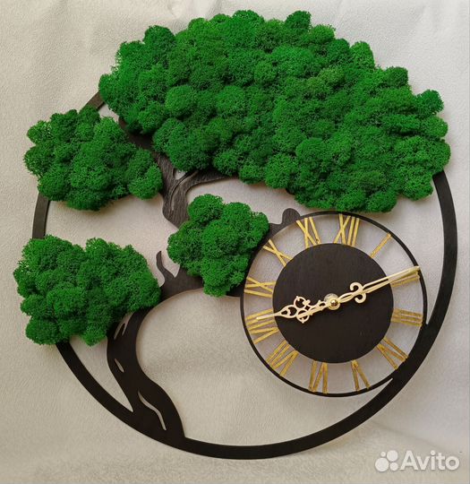 Панно Дерево Жизни с часами