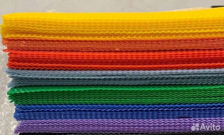 Вощина цветная из воска для свечей