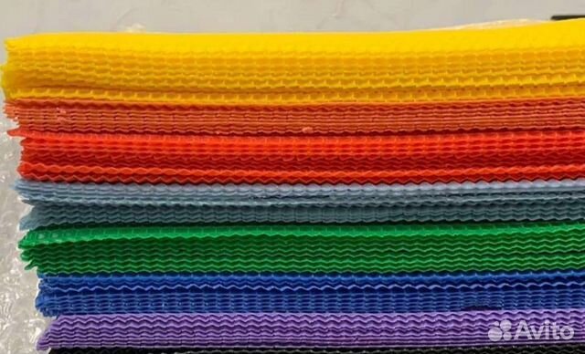 Вощина цветная из воска для свечей